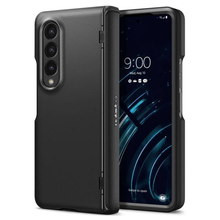 Bild 2, Spigen Samsung Galaxy Z Fold 4 Skal Slim Armor Pro Svart