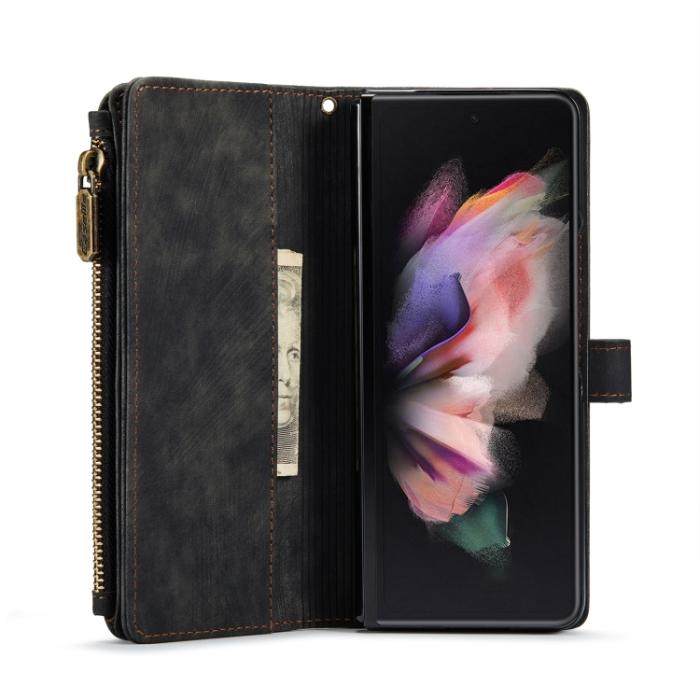 Bild 4, CASEME Galaxy Z Fold 4 Fodral Multifunktionell Svart