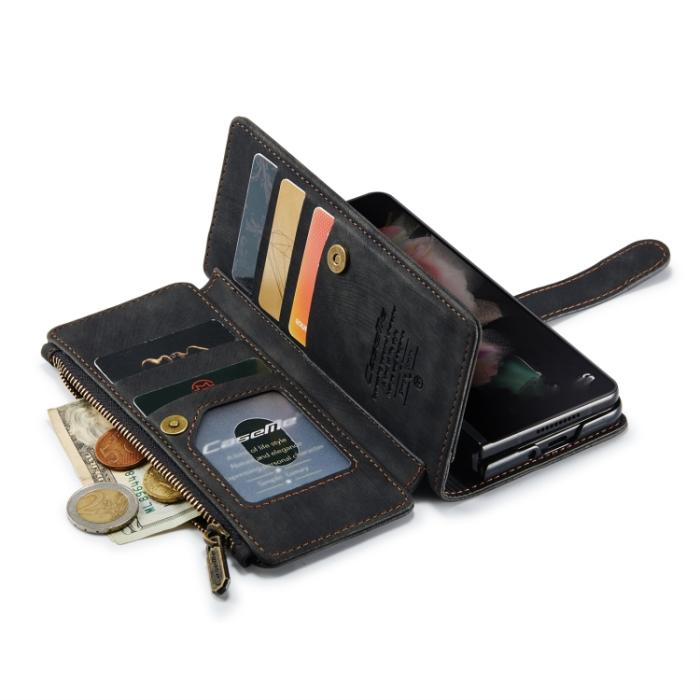 Bild 6, CASEME Galaxy Z Fold 4 Fodral Multifunktionell Svart