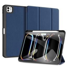 DUX DUCIS iPad Pro 11 2024 DOMO Series Tri-Fold Fodral Blå