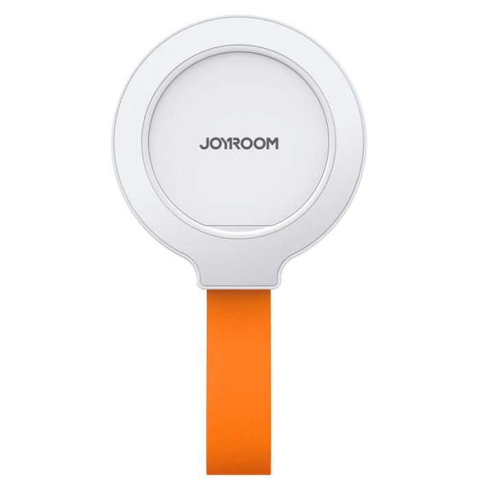 Bild 2, Joyroom MagSafe Mobilhållare Väggmonterad Sugkopp Vit/Orange