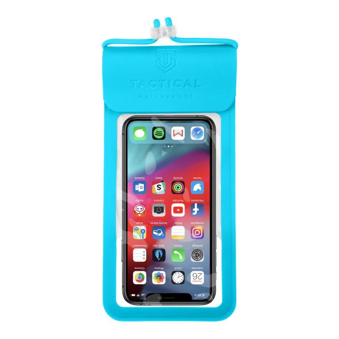 Bild 4, Tactical Vattentät Mobilväska / Påse XXL Sky Blue