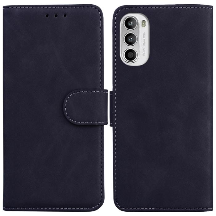 Bild 1, Motorola Moto G52/G82 Fodral Skin Touch Svart