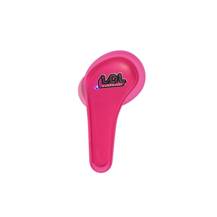 Bild 3, LOL Hörlur In-Ear TWS Bluetooth Svart/Rosa