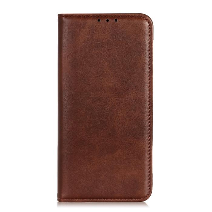 Bild 2, Samsung Galaxy S22 Plus Fodral Flip Split Läder Brun