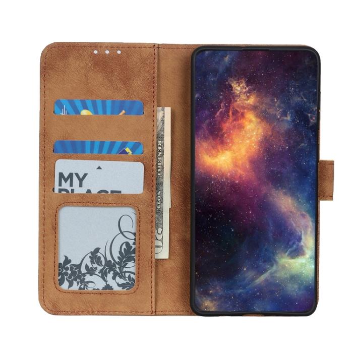 Bild 5, Samsung Galaxy A13 4G Fodral Retro Brun