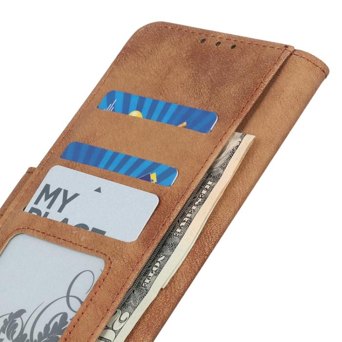 Bild 6, Samsung Galaxy A13 4G Fodral Retro Brun