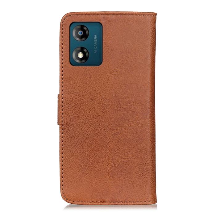 Bild 3, KHAZNEH Motorola Moto E13 Fodral Läder Brun