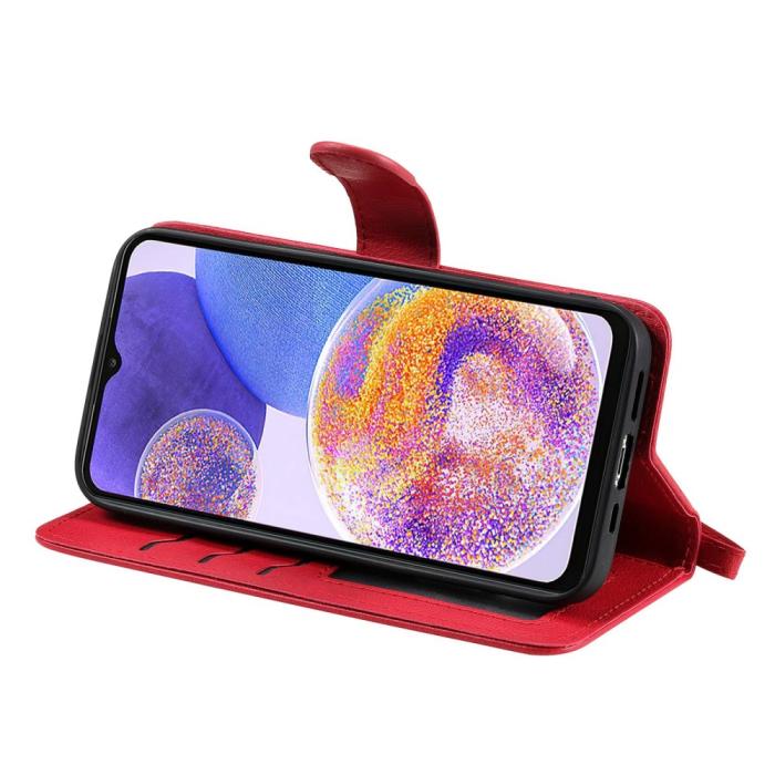 Bild 2, Samsung Galaxy A23 5G 2in1 Magnet/Plånboksfodral Röd