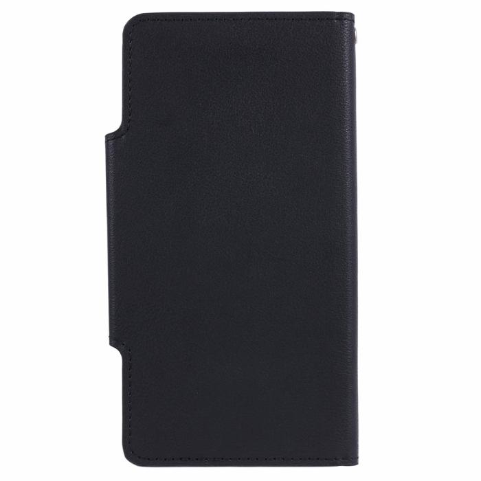 Bild 8, iPhone 13 - 2in1 Läder Magnet Fodral / Skal - Svart