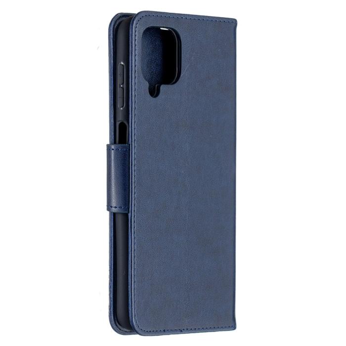 Bild 4, Samsung Galaxy A12 - Butterfly Plånboksfodral - Blå