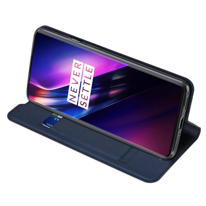 Bild 5, OnePlus 8 - DUX DUCIS Plånboksfodral - Mörk Blå
