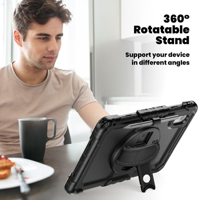 Bild 6, Tech-Protect Lenovo Idea Tab 11 Skal Solid Svart