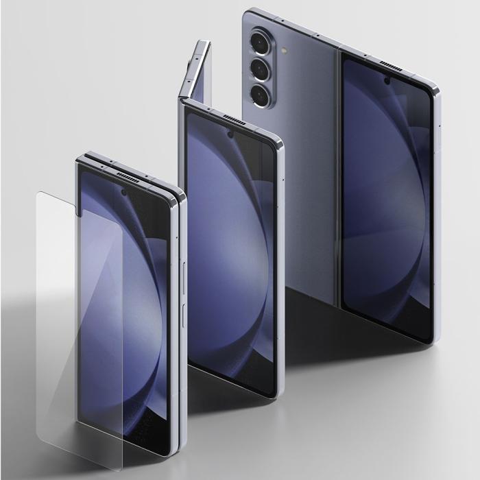 Bild 3, Ringke Galaxy Z Fold 5 Skärmskydd Härdat Glas
