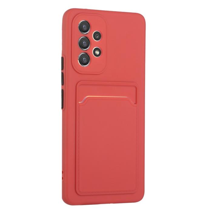 Bild 3, Samsung Galaxy A53 5G Skal TPU Kortfack Coral