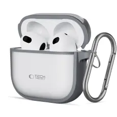 Tech-Protect AirPods 4 Skal MagMat Matt Gr&aring;