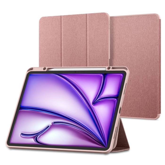Bild 1, Spigen iPad Air 13 2025/2024 Fodral Urban Fit Roséguld
