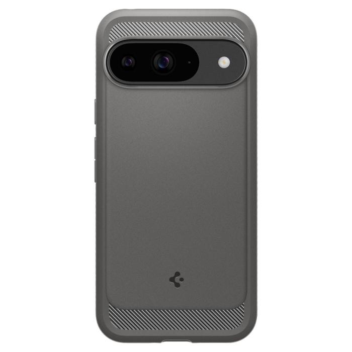 Bild 2, Spigen Google Pixel 9/9 Pro Skal Rugged Armor Marble Grey