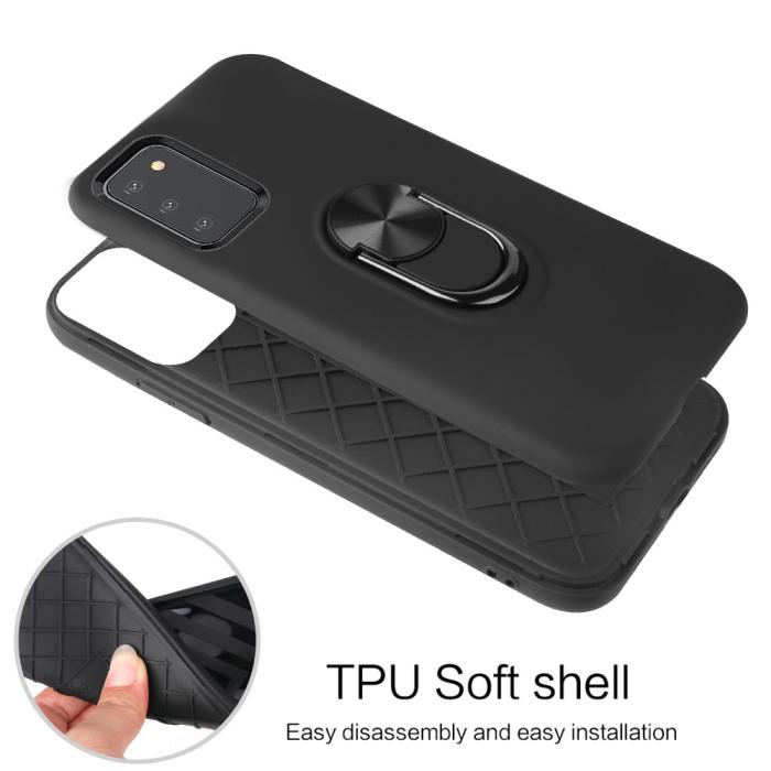 Bild 3, Samsung Galaxy A03s Skal Hybrid Ring Blå