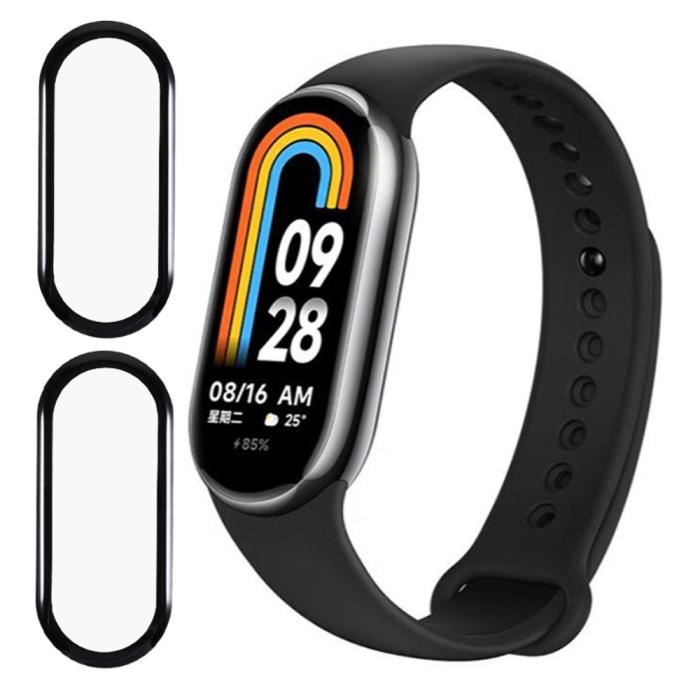 Bild 1, Xiaomi Smart Band 9/8 2-PACK Skärmskydd Hybrid