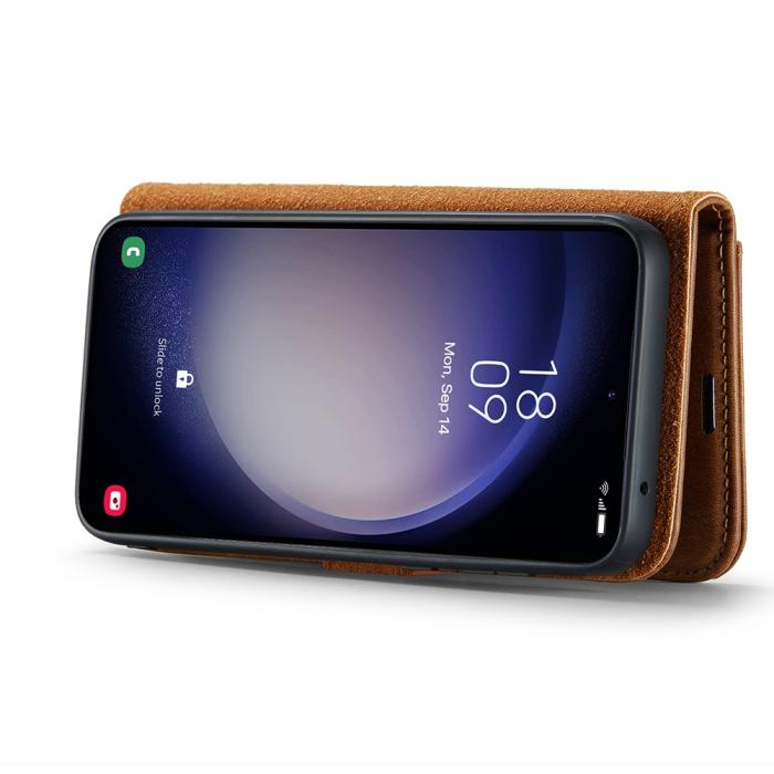 Bild 3, DG.MING Samsung Galaxy S25 2in1 Magnet Fodral / Skal Brun