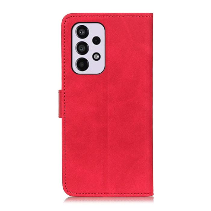 Bild 3, KHAZNEH Samsung Galaxy A33 5G Fodral Retro Röd