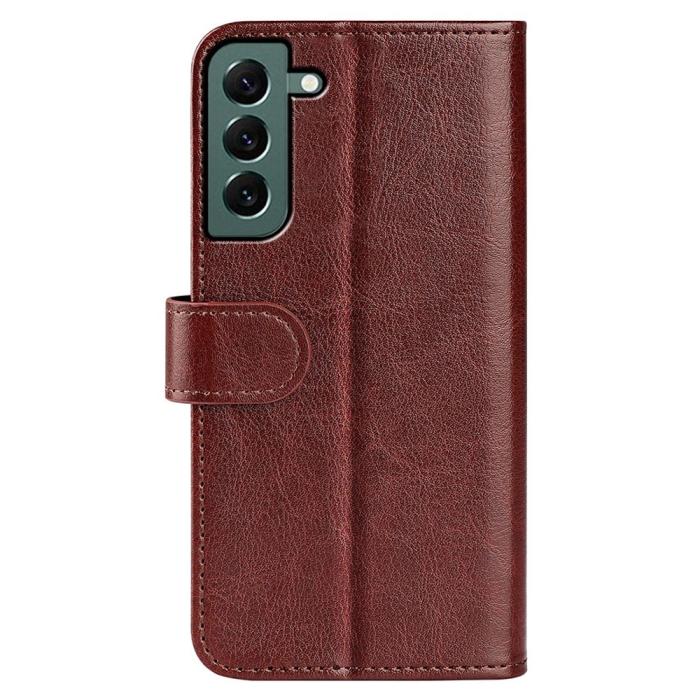 Bild 6, Samsung Galaxy S23 Plus Fodral Crazy Horse Brun