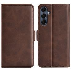 Samsung Galaxy A07 Fodral L&auml;der Brun
