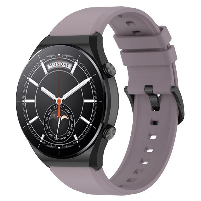 Bild 2, Silikon Armband Smartwatch (22 mm) Lila