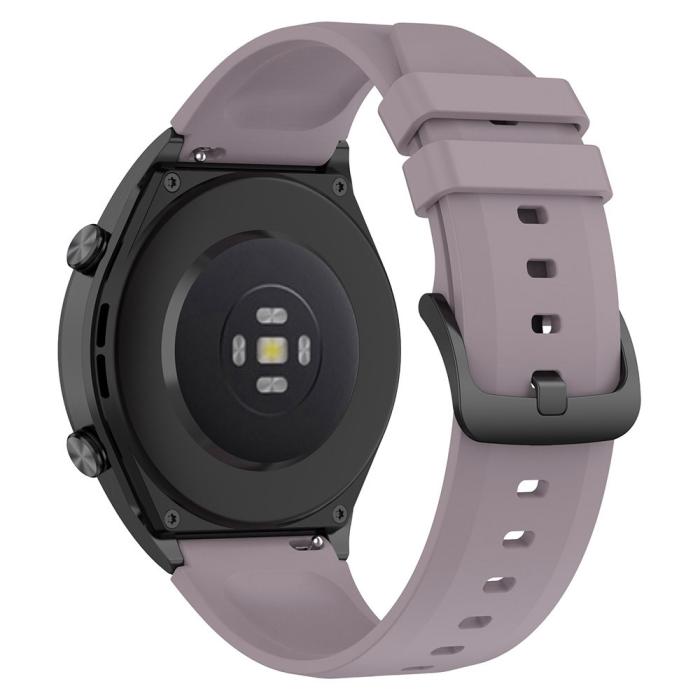 Bild 3, Silikon Armband Smartwatch (22 mm) Lila