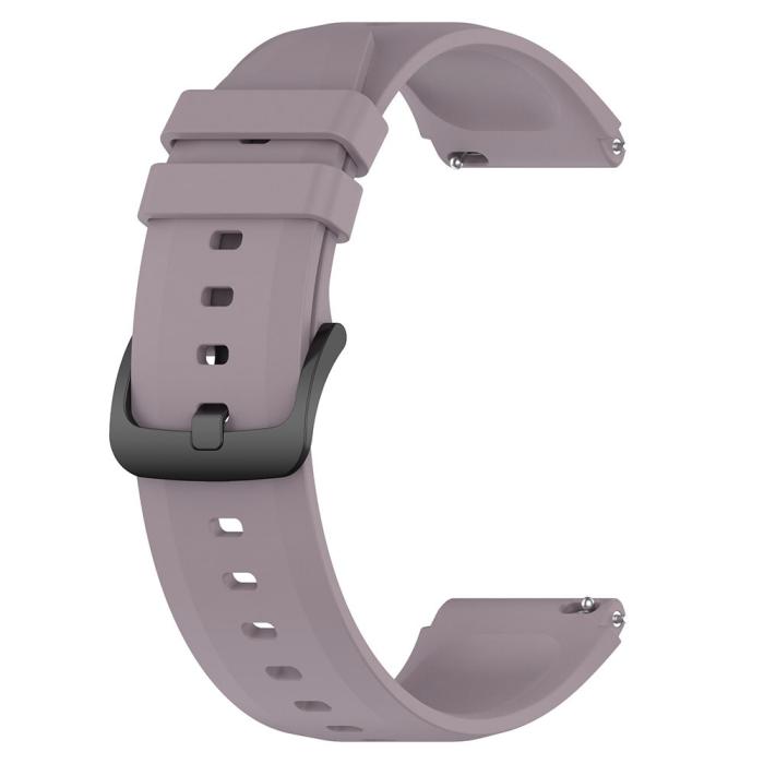 Bild 4, Silikon Armband Smartwatch (22 mm) Lila