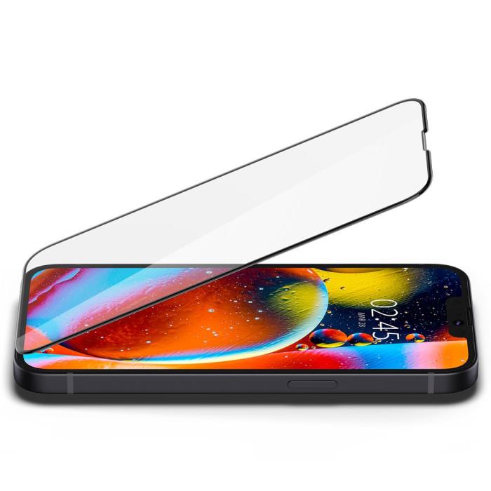 Bild 3, Spigen iPhone 13 Mini Skärmskydd Glass FC