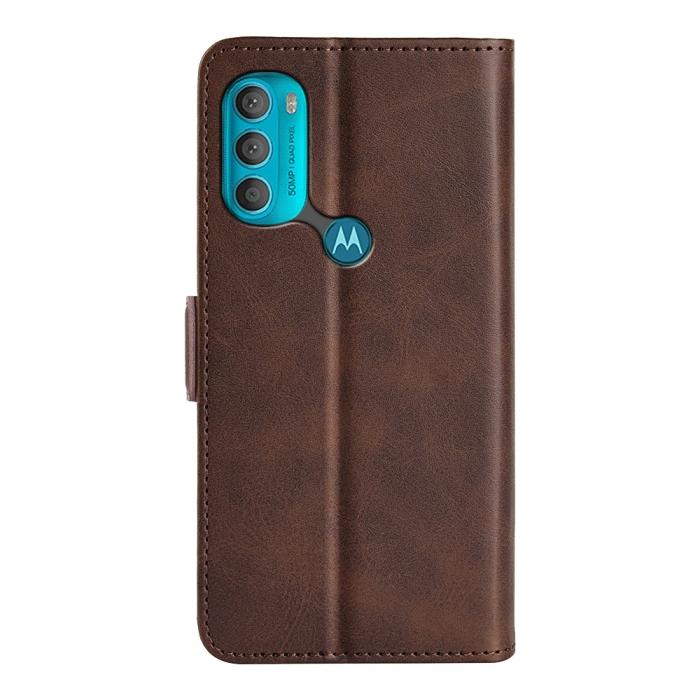 Bild 3, Motorola Moto G71 Fodral Med Magnetisk Stängning Brun