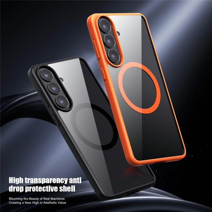 Bild 2, Samsung Galaxy S26 Skal MagSafe Hybrid Orange