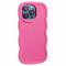 iPhone 15 Pro Max Mobilskal Wavy Rosa