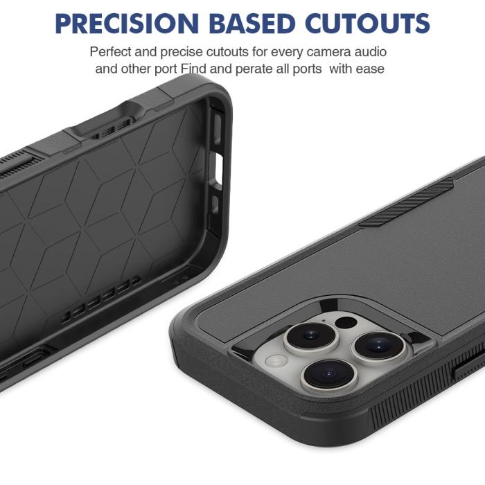 Bild 5, iPhone 16 Pro Skal Extreme Shockproof Svart