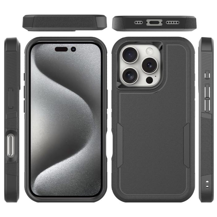 Bild 6, iPhone 16 Pro Skal Extreme Shockproof Svart