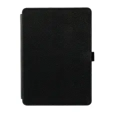 ONSALA iPad 9.7 2017/2018 Fodral Äkta Läder Svart