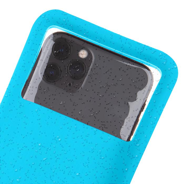 Bild 5, Tactical Vattentät Mobilväska / Påse XXL Sky Blue