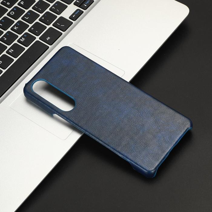Bild 4, Sony Xperia 1 V Skal Slim Läder Blå