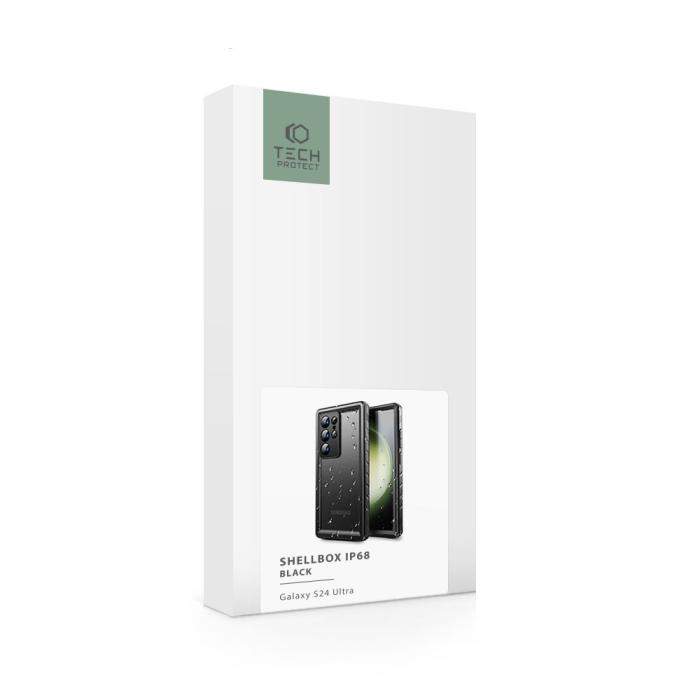 Bild 2, Tech-Protect Galaxy S24 Ultra Skal 360 IP68 ShellBox Svart
