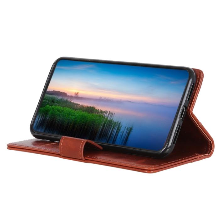 Bild 5, Xiaomi 13 Pro 5G Fodral Läder Mässing Dekor Brun