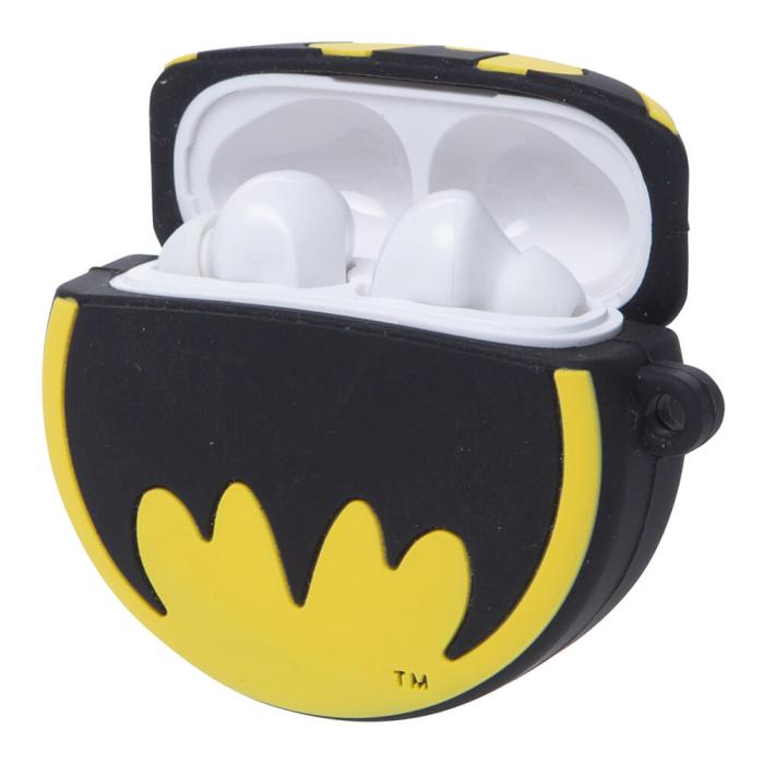 Bild 1, Batman Hörlur In-Ear TWS Bluetooth Svart/Gul
