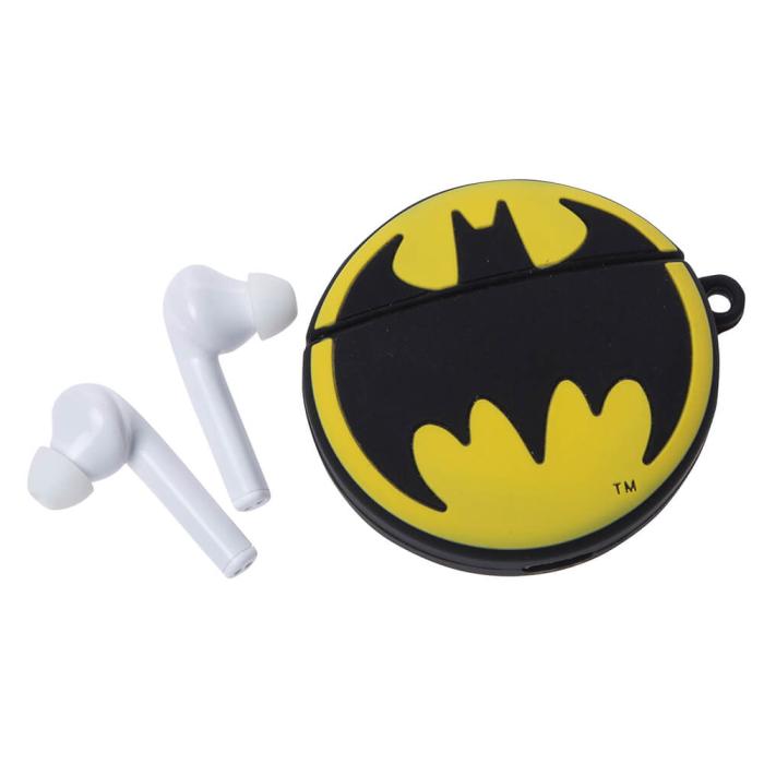 Bild 3, Batman Hörlur In-Ear TWS Bluetooth Svart/Gul