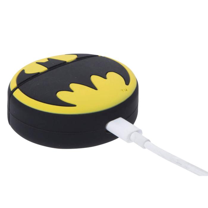 Bild 7, Batman Hörlur In-Ear TWS Bluetooth Svart/Gul