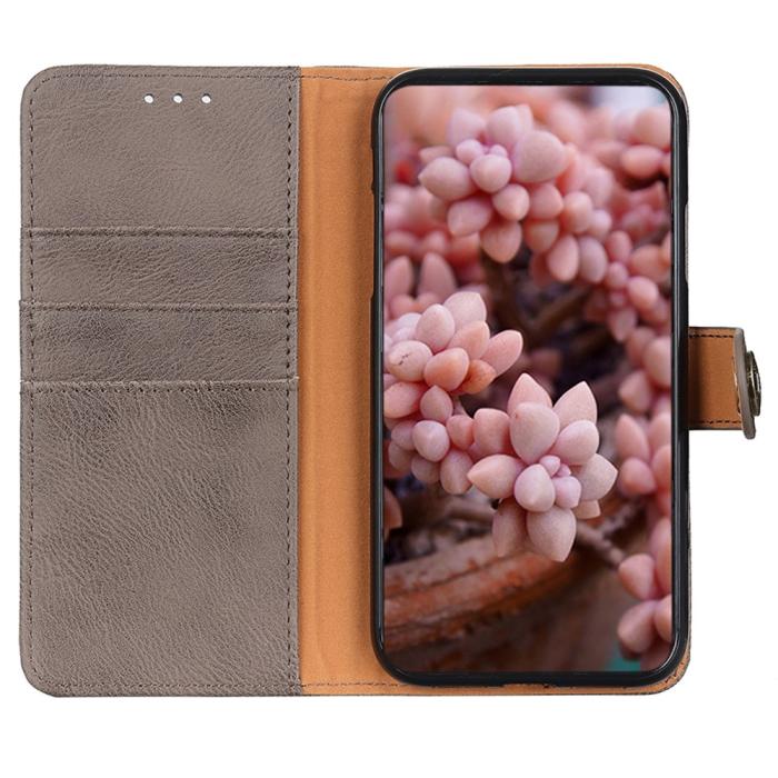Bild 2, KHAZNEH Samsung Galaxy A25 5G Fodral Läder Khaki