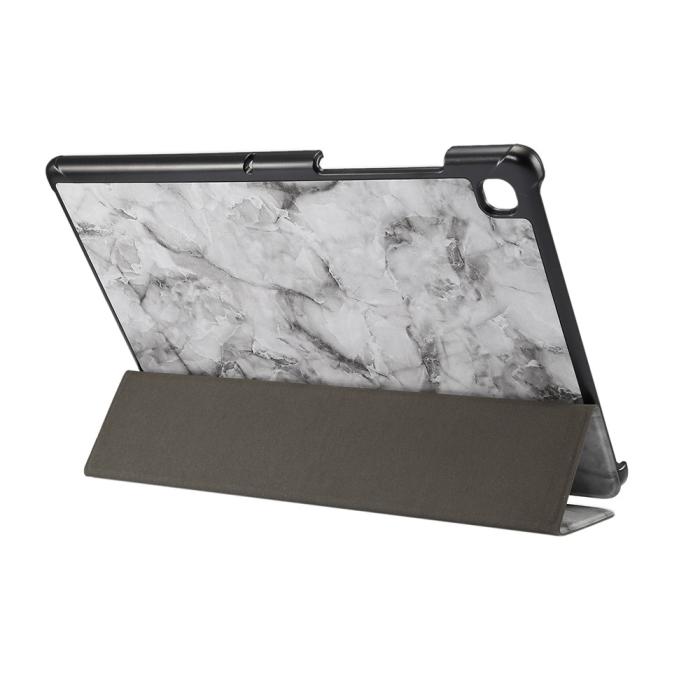 Bild 3, Samsung Galaxy Tab A7 10.4 Fodral Marmor Tri-Fold