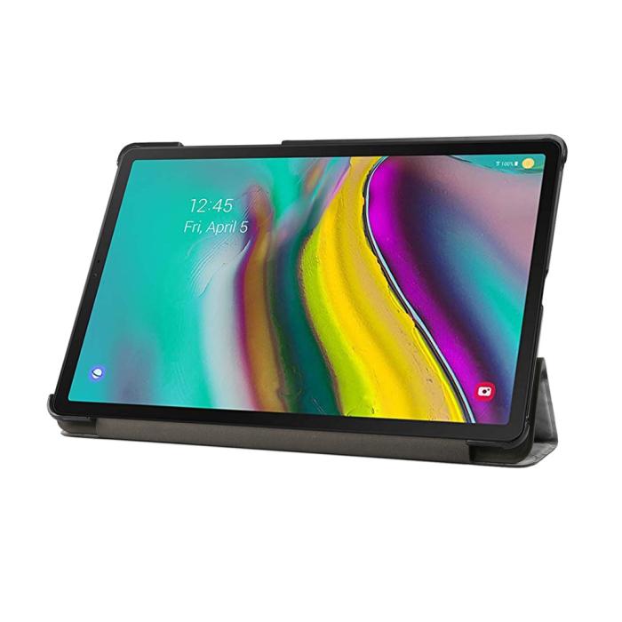 Bild 4, Samsung Galaxy Tab A7 10.4 Fodral Marmor Tri-Fold