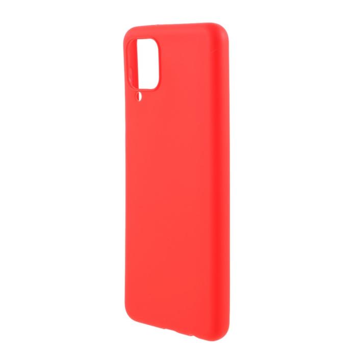 Bild 2, Samsung Galaxy A12 - Matt TPU Skal - Röd