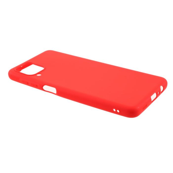 Bild 4, Samsung Galaxy A12 - Matt TPU Skal - Röd
